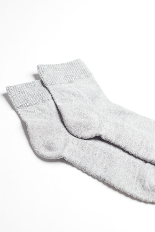 Intimssimi Terrycloth κοντο Socks γκρι | BGRSD32919