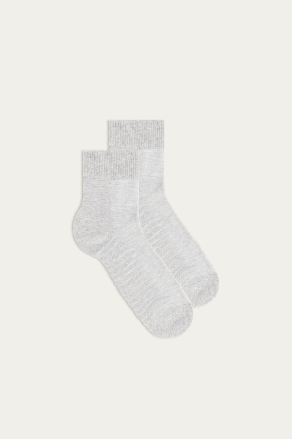 Intimssimi Terrycloth κοντο Socks γκρι | BGRSD32919