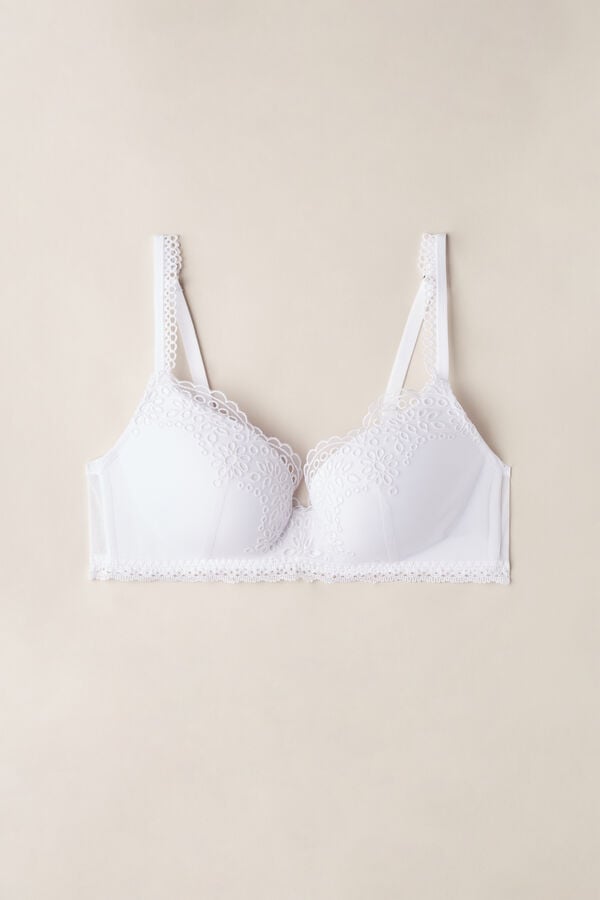 Intimssimi Timeless Simplicity Adele Triangle Bra ασπρα | DGRKV84132