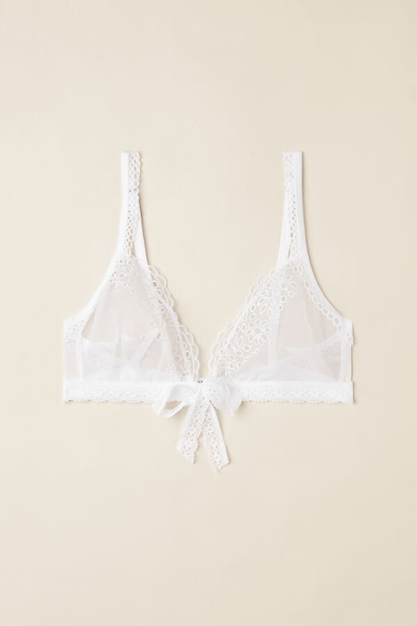 Intimssimi Timeless Simplicity Triangle Bra ασπρα | GRNZX67091