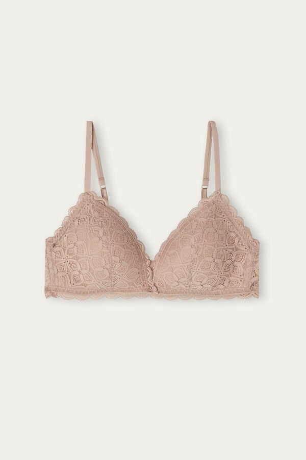 Intimssimi Tiziana Triangle Bra in δαντελα Natural | GGREC39021