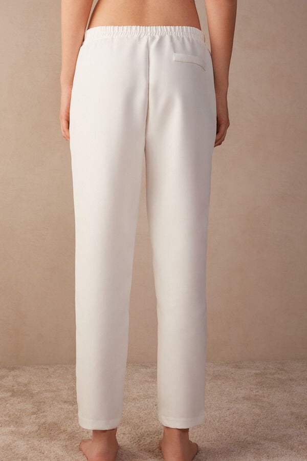 Intimssimi Trousers with Pockets ασπρα | AGRDF13190