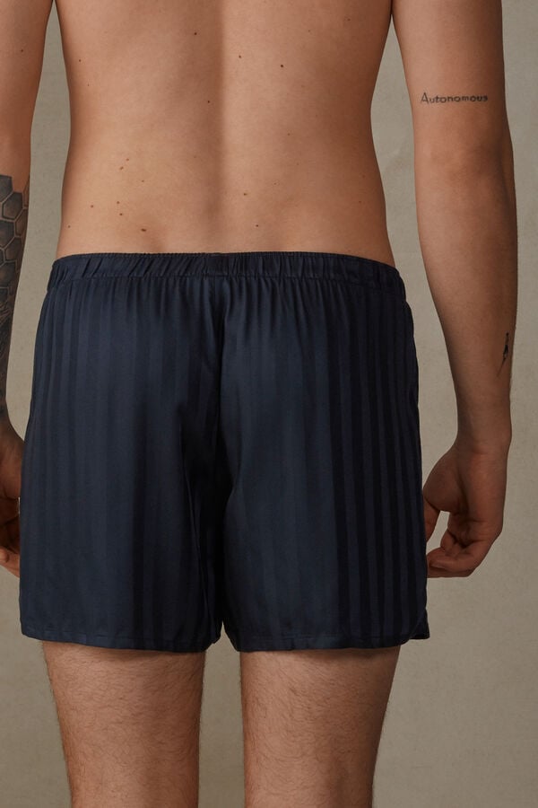 Intimssimi Woven Modal Boxers μπλε | QGRUV72729