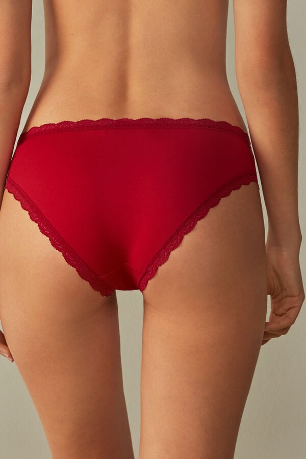 Intimssimi βαμβακερα and δαντελα Panties κοκκινα | GRQCS48424