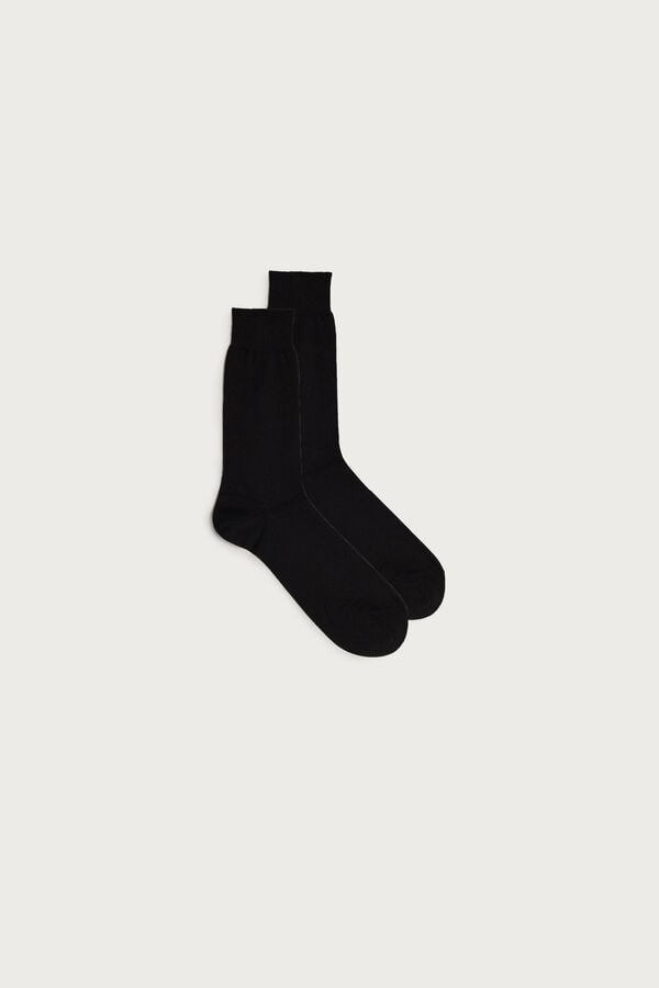 Intimssimi κοντο Chashmere-Silk-βαμβακερα Socks μαυρα | DGRKV31569