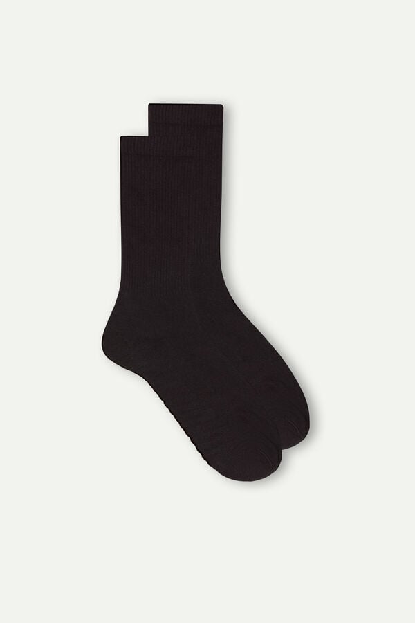 Intimssimi κοντο Terrycloth Socks μαυρα | GREAH25688